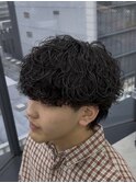 シャドウパーマ波巻きスパイラルパーマウルフパーマ名古屋駅栄駅