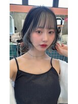 ロンド ストラーダ 心斎橋(Lond strada)&nbsp;レイヤーボブ×ハイトーン[心斎橋/髪質改善]