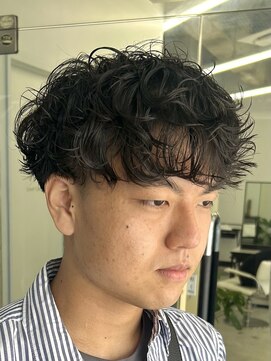 ウィル バイ ブラウン(Vir by Brown) シャドウパーマ/刈り上げマッシュショート