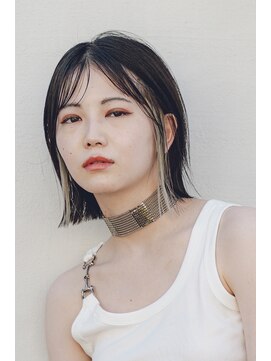 ララ(LALA) ボブ、イヤリングカラーホワイト