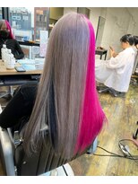 ガルボ ヘアー(garbo hair)&nbsp;ツートーンカラーハイトーン艶髪
