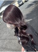 10代・20代/ブリーチなし/暗髪でも可愛いラベンダーピンク