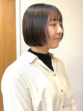 モリオ フロム ロンドン 成増店 【morio成増/宇佐美】可愛い丸みミニボブ◎