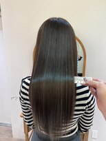 アンド ラ ブランシュ(&.La Blanche)&nbsp;オリーブ/黒髪カタログ/ココアベージュ/髪質改善