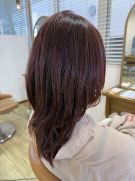 ヘアーメイク エクリュ(hairmake ecru) ツヤ感ピンク