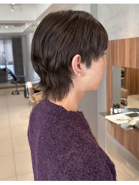 ガリカ 博多(Gallica) メンズカット/メンズウルフにアッシュブラウン