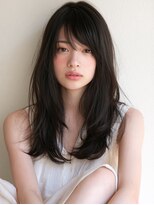 ケイバイミシェリー(kei by misherry)&nbsp;縮毛矯正/ミディアムレイヤー/顔周り/艶髪/池袋/ミントベージュ