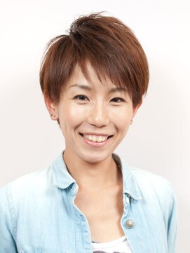 美容室 マキ ちょっと可愛いボーイッシュなショートスタイル