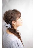 ルーズゆるふわフィッシュボーン
