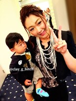 クレイジービッチ(CLAY G BITCH)&nbsp;【￥3000】仙台 宮城野区 結婚式 ゆるく。ふわっと 。編み込み