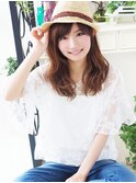 【ジュレベール 松田】麦わら帽子でナチュラルフェミニン☆