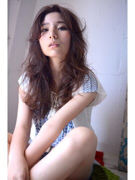 ベター(better) loose wave × "mocha brown"