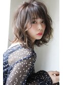 ウェーブボブスタイル