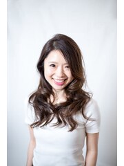 ふんわりバングがオフェロな大人女子