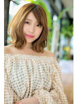 ヘアーショップ エヌアンドエー 幸手店(hairshop N&A)&nbsp;小顔に見える斜めバングミディ☆