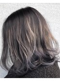 シルバーグレーグラデーション
