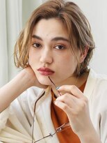 アース いわき店(HAIR&MAKE EARTH)&nbsp;センターパート×無造作カール