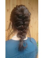 ブゾン(buZon)&nbsp;【buZon高田馬場】編み込みダウンスタイル