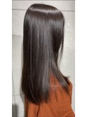 新髪質改善×トリートメント×艶髪×黒髪×サラ髪