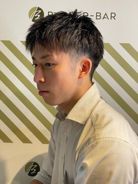 バーバーバー アカバネ(BARBER-BAR AKABANE) 大人の刈り上げスタイル【BARBER-BAR】