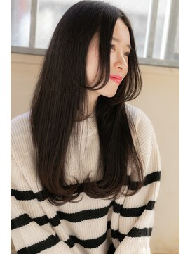 ハイル(Heil) 【Heil】 ワンカールロング/ナチュラルストレート/縮毛矯正/韓国
