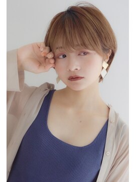 ロンド 銀座(Lond) 【銀座◇成田】丸みショート小顔ボブくびれココアベージュ