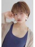 【銀座◇成田】丸みショート小顔ボブくびれココアベージュ