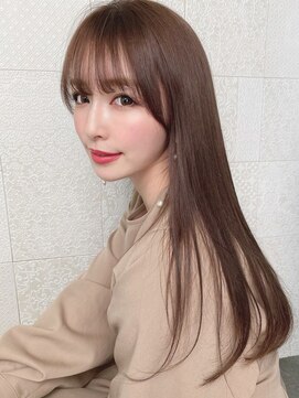 ロンド アンブル 四条烏丸(Lond ambre) 【Lond ambre】伊藤ガク 韓国/大人ガーリー/ストレート/前髪