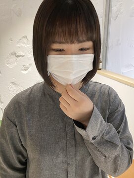 コフィー バイ メルト 吉祥寺(cofy by melt) 【三ツ井純】ミニボブ丸みボブインスタ人気小顔カットアッシュ