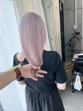 ラニヘアサロン(lani hair salon) ホワイトピンクミルクティー