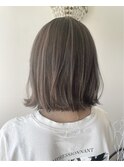 切りっぱなしハイライトスタイル