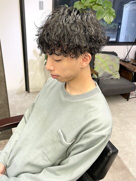 シュプール(SPUL) メンズ波巻きプードルパーマ☆