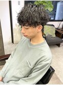 メンズ波巻きプードルパーマ☆