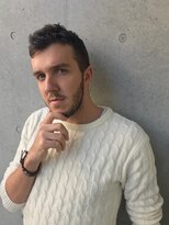 ロッサ(ROSSA)&nbsp;メンズカット/ツーブロック/ダークアッシュ/ベリーショート