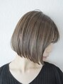 アグラントープ(a Gland taupe) 美シルエットなショートボブ◎再現性高いhair。