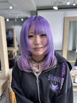 アクト 原宿(ACT) レイヤーカット×ペールトーン