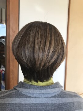 トップヘアー 本店(TOP HAIR) 冬のおすすめショート20代30代40/倉敷