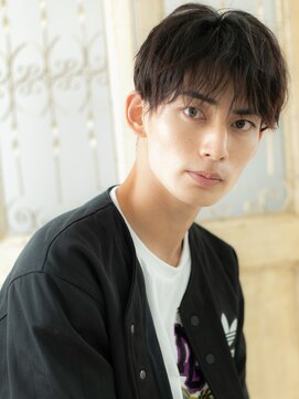 モッズ ヘア 福岡姪浜店(mod's hair) mod's姪浜/ニュアンスデザイン黒髪アッシュスパイキーショートh