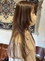 スタンダード(STANDARD)&nbsp;ちょっぴり個性的◎ロングウルフカット！