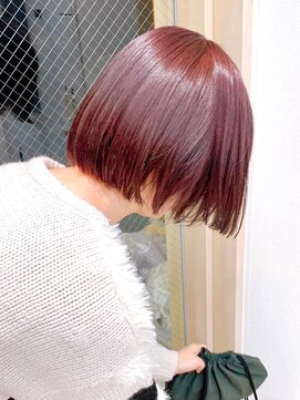 セイドット オモテサンドウ(Say. omotesando) Say.イメチェンショートボブ外ハネボブ美髪ワイドバング暖色青山