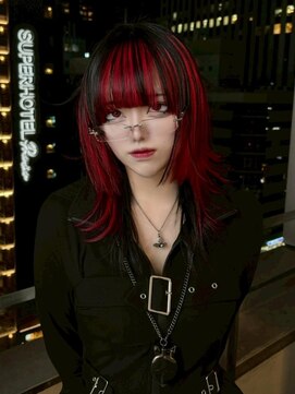 ベレーザ 渋谷(BELEZA) 12758韓国ニュアンスカラーブリーチデザインレイヤーハイトーン