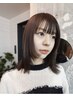 【学割U24】[ROMI指名] カット＋カラー＋1stepトリートメント　￥10900