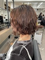 ユノ(juno) 【中目黒】ナチュラルボブのくるくるパーマ！ボブパーマウェーブ