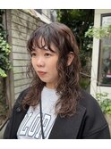 ウェーブパーマ/くるくるパーマ/前髪パーマ