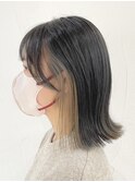 くびれヘア/アプリコットオレンジ/夏のヘアアレンジ/茅ヶ崎駅