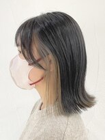 リル 茅ヶ崎(Liru:) くびれヘア/アプリコットオレンジ/夏のヘアアレンジ/茅ヶ崎駅