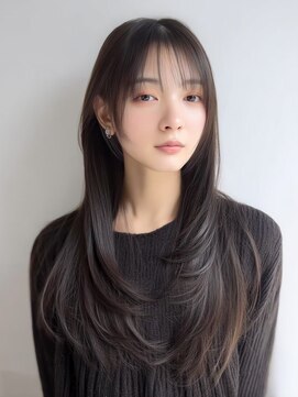 アン(Un) 韓国レイヤーカット[心斎橋駅/髪質改善/韓国/レイヤーカット］