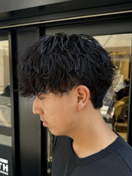 バース 梅田中崎町店(BIRTH) シャドーパーマ無造作パーマ波巻きパーマ大阪メンズサロン