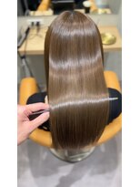 テラ 仙台(Tera)&nbsp;オリーブカラー 髪質改善縮毛矯正 髪質改善ストレート