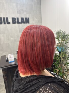 ジルブラン 土浦(JIL BLAN) ハイライトバレイヤージュダブルカラーケアブリーチ20代30代